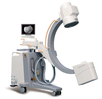 Hospital portátil YJ-3310A do C-braço da fluoroscopia de Digitas da máquina de raio X com o C-braço do gerador do HF e da alta tensão